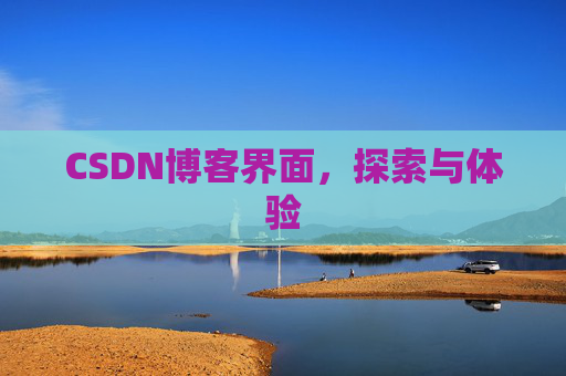 CSDN博客界面,探索与体验